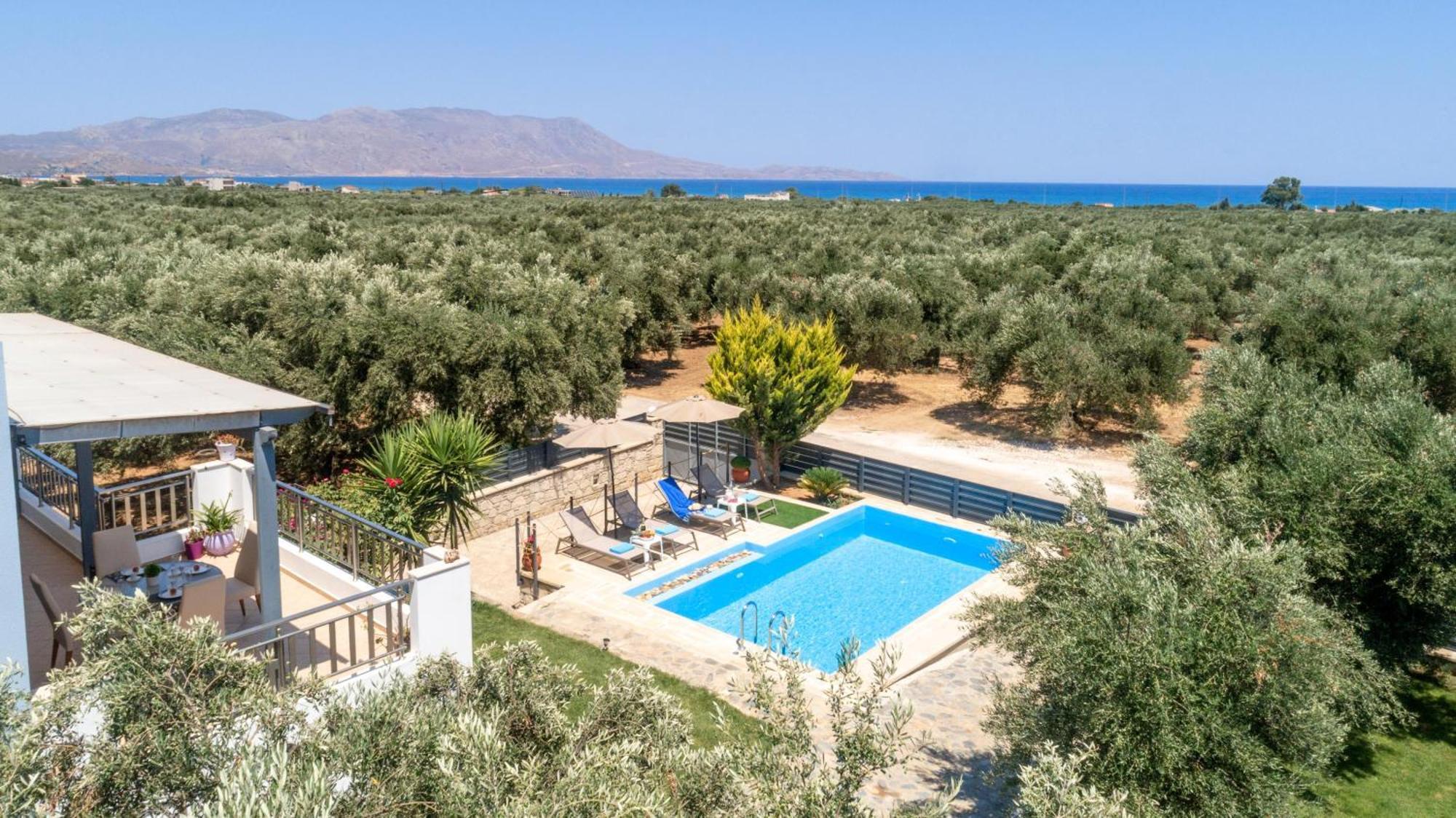 Villa Gianta Киссамос Экстерьер фото